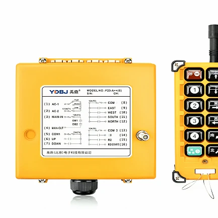 F21-E1b Industrial Remote Control Switch 6 8 Buttons Wireless Radio For Hoist Crane