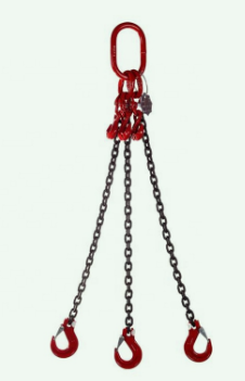 G80 There-Leg Alloy Steel Chain Sling / Chain Lifting Sling