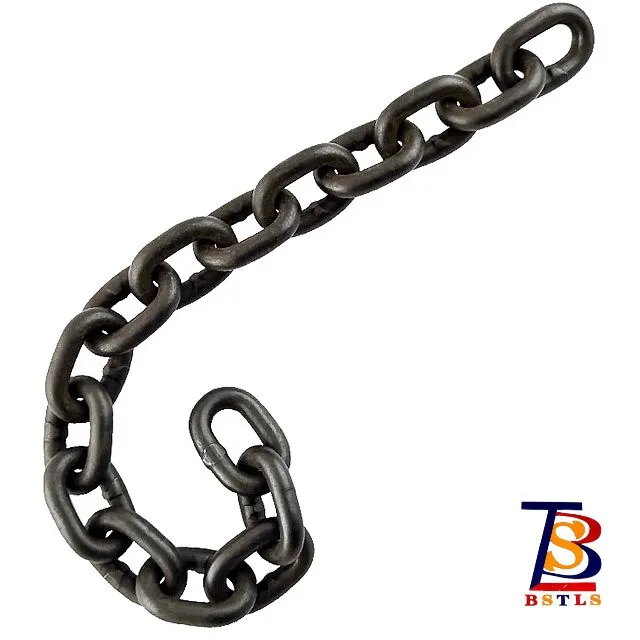 Welded Black Color G80 Alloy Steel Lifting Chain